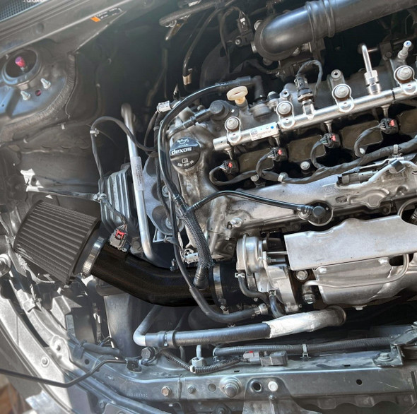 Air Intake Kit For Chevy Malibu L LS LT RS 2016-2021 with 1.5L L4 Engine Turbocharged Black