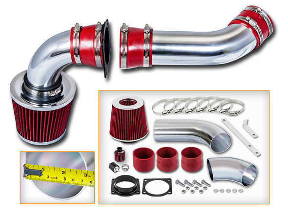 Cold Air Intake Kit for Mazda B4000 (2001-2003) with 4.0L V6 Engine Red 