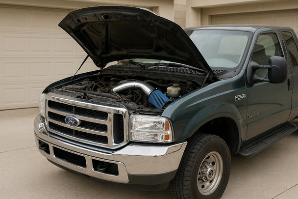 Cold Air Intake for Ford F350 Super Duty (2003-2007) 6.0L V8 Powerstroke Turbo Diesel Engine