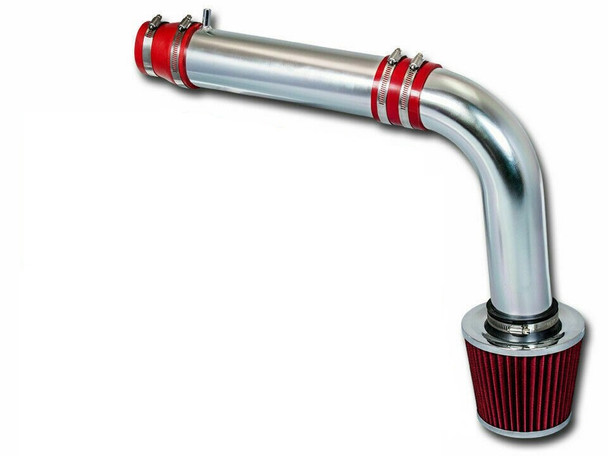 Chrome Cold Air Intake Kit for Kia Rio (2012-2015) with 1.6L 4-Cylinder Engine