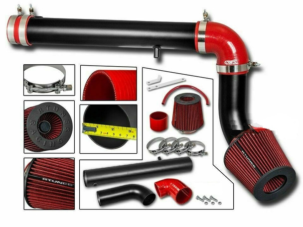 Cold Air Intake Kit for Dodge Charger Base / SE  (2006-2010) with 2.7L V6 Engine Black