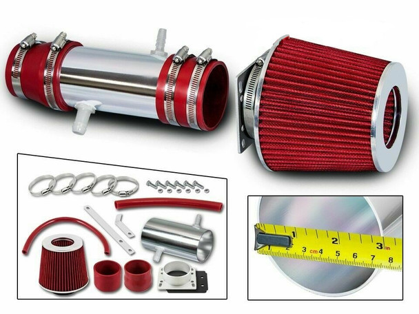 Performance Air Intake for Toyota Camry 1994-1996 with 3.0L V6 Engine Red 