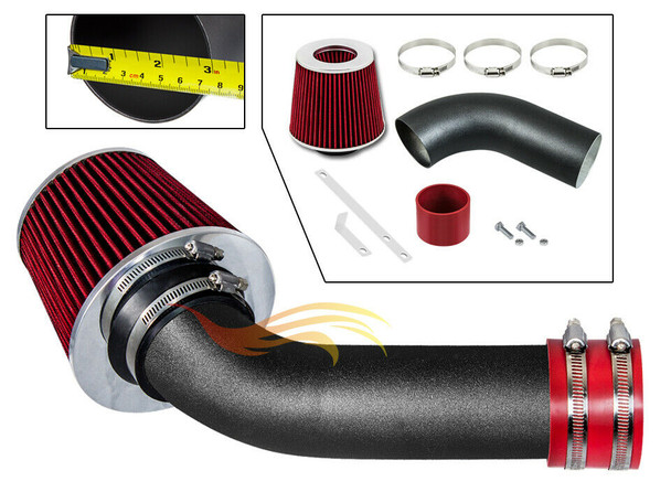 Performance Air Intake for Saturn Ion (2003-2004) 2.2L Engine Black