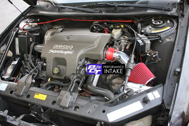 Performance Air Intake System for Buick Lesabre Park Avenue (2000-2005) 3.8L V6 Engine Black