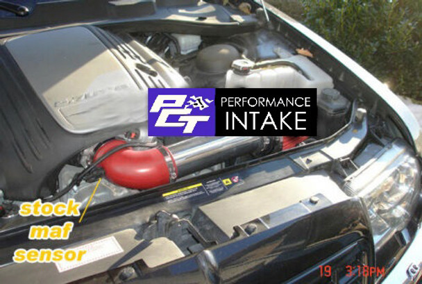 Performance Air Intake for Chrysler 300-300C/Dodge Challenger (2005-2010) 5.7L 6.1L STR8-V8 Engine Black 