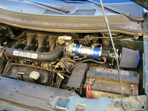 Short Ram Air Intake For Ford Windstar (1999-2002) with 3.8L V6 Engine Black