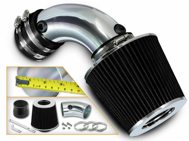 Performance Air Intake For Oldsmobile Cutlass/Chevrolet Lumina (1991-1993) With 3.4L V6 Engine Black