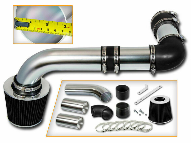 Cold Air Intake for Pontiac Firebird (1990-1992) with 5.0L 5.7L V8 Engines Black