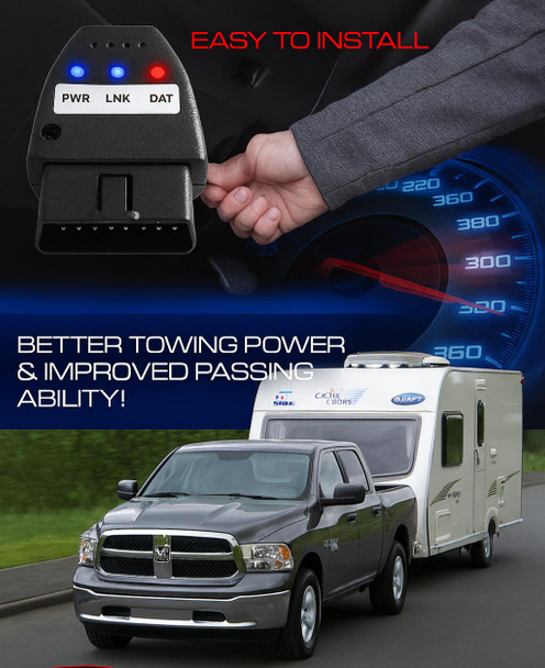 Stage 1 Performance Chip Module OBD2 for RAM