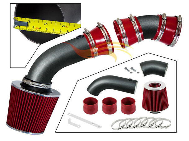  Ram Air Intake Kit for GMC Yukon/Denali (1999-2000) with 5.7L V8 Engine Red 