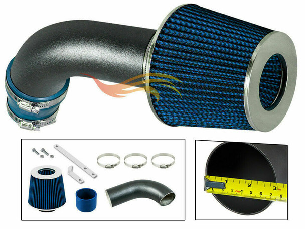 Performance Air Intake for Audi A3 (2006-2008) with 2.0L L4 Supercharged Engine Blue