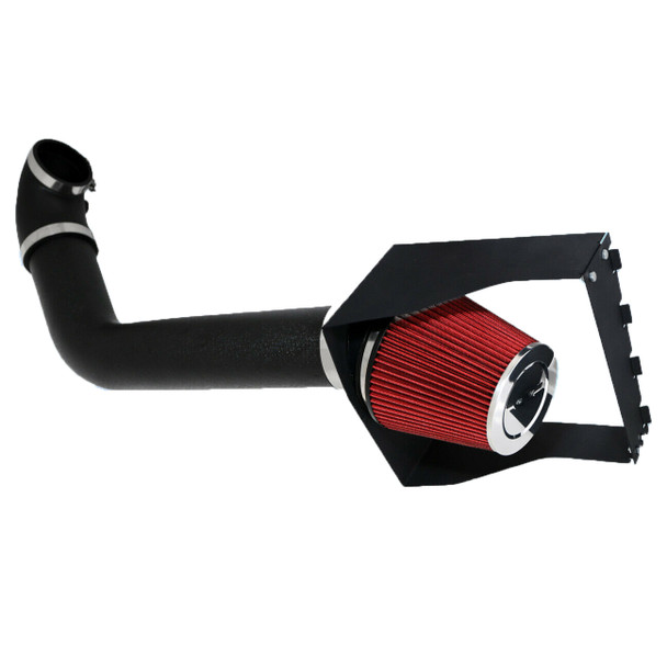 Cold Air Intake W/Heat Shield for Ford F-150/Expedition (2007-2014) with 5.4L Engine Black 