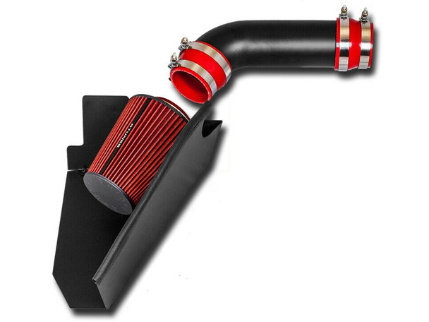 Performance Air Intake W/Heat Shield for Chevrolet Suburban (1996-1999) with 5.0L/5.7L V8 Engine Red
