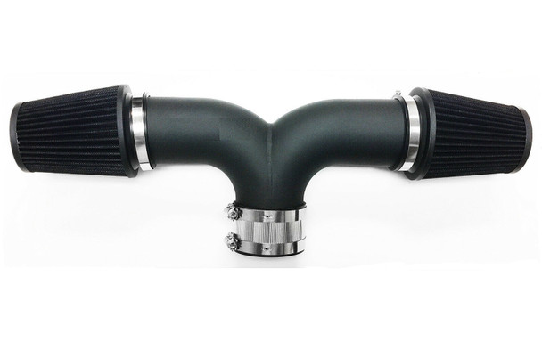 Dual Twin Air Intake Kit For Chevy Corvette (1997-2000) C5 with 5.7L V8 Engine Black 
