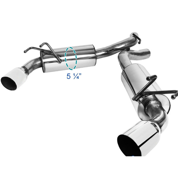 Exhaust System for Chevrolet Camaro (2010-2015) With 3.6L V6 Engine