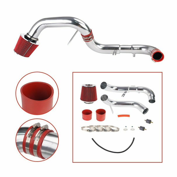 Cold Air Intake Kit for Honda Civic EX/LX/DX (2006-2011) with 1.8L 4 Cylinders SOHC Engine Chrome