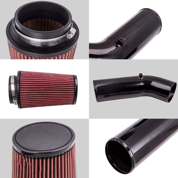 Performance Air Intake For Ford F-350 (1999-2003) PowerStroke 7.3L Diesel Engine Red 