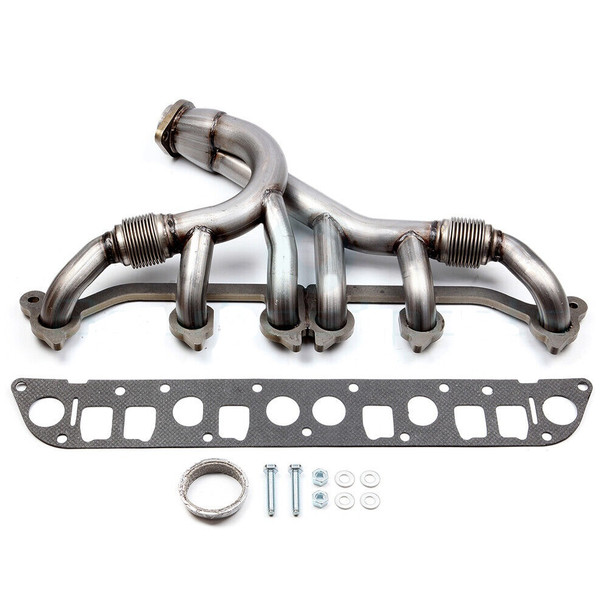 Stainless Steel Manifold & Gasket Kit For Jeep Grand Cherokee (1993-1998) with 4.0L L6 Engine  