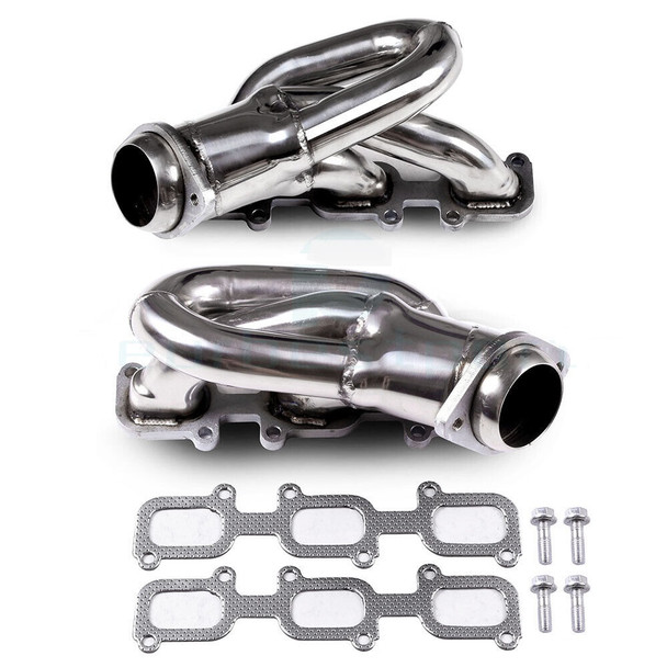 Shorty Stainless Steel Header Manifold For Ford Mustang (2011-2015) with   3.7 V6 D2C Engine