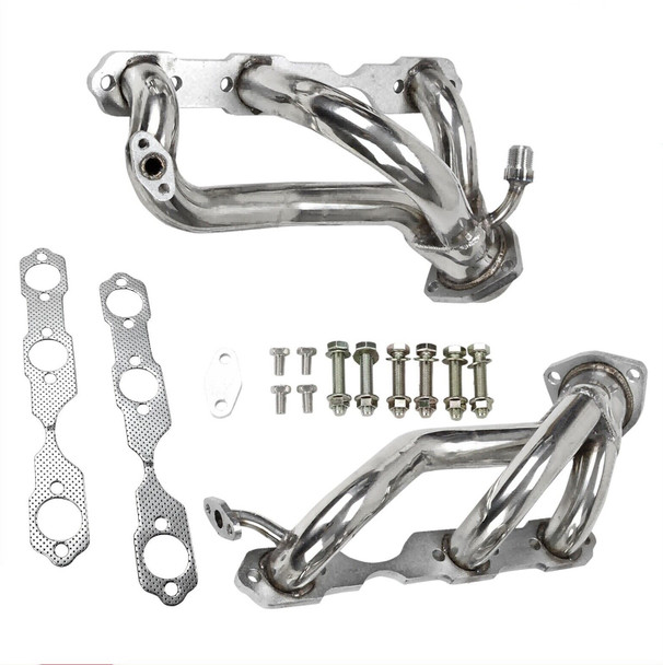 Stainless Steal Header Manifold For GMC Sonoma(1996-2001) with 4.3L V6 Engine