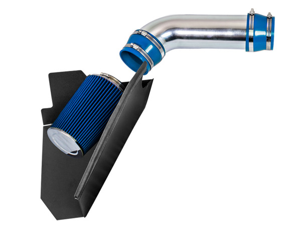 Performance Air Intake W/ Heat Shield  For  GMC C3500 (1996-2000) with 5.7L V8 Engine Blue
