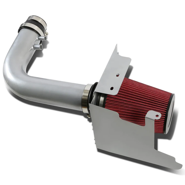 Silver Polish Cold Air Intake for Ford F150 Heritage (2004) 4.6L, 5.4L v8 Engines 