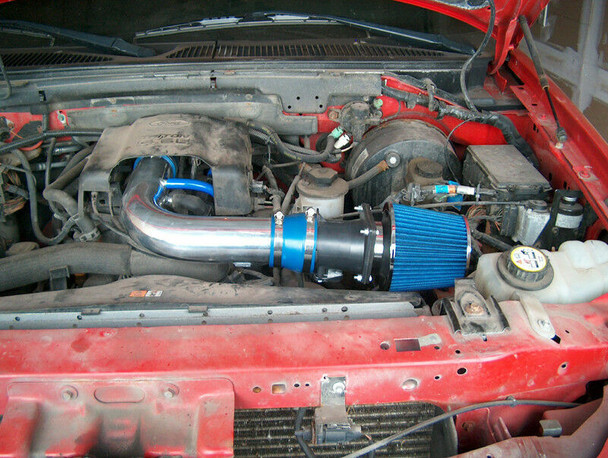 Blue Cold Air Intake for Ford F-150 and Expedition (1997-2003) 4.6L, 5.4L V8 Engines