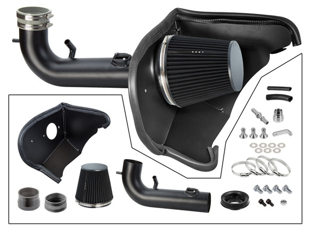 Cold Air Intake ARES-GK for Chevy Camaro (2016-2021) 3.6L V6 Engine Black