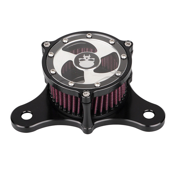 Air Cleaner Intake Filter Kit Skull Fangs for Harley Touring Electra Road Street Glide