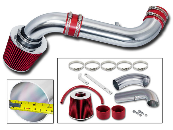 Cold Air Intake Kit for Dodge Durango (2000-2002) with  4.7L V8 Engine Red