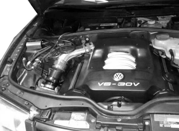 Ram Air Intake Kit for Volkswagen Passat  (1998-2005) with 2.8L V6 Engine Red 