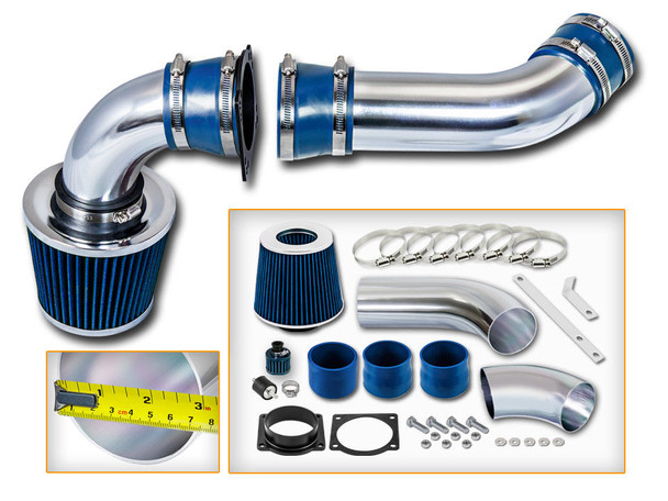  Cold Air Intake Kit for Ford Explorer Sport Trac (2001-2003) with 4.0L V6 Engine Blue