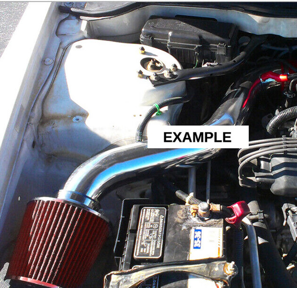 Ram Air Intake Kit for Honda Prelude (1997-2001) with 2.2L 4-Cylinder Engine Red 