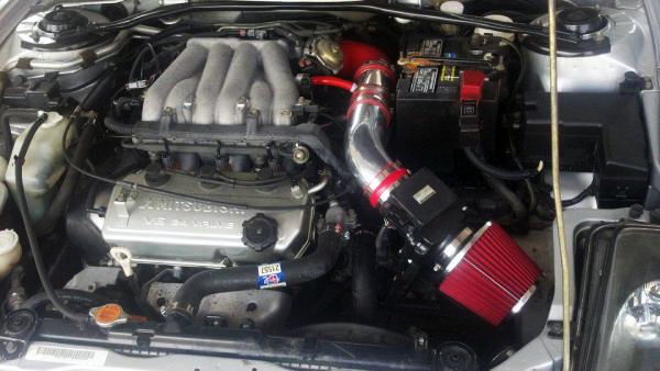 Cold Air Intake for Mitsubishi Galant (1999-2003)  2.4L 4-cyl (4G64) / 3.0L V6 (6G72) Engines