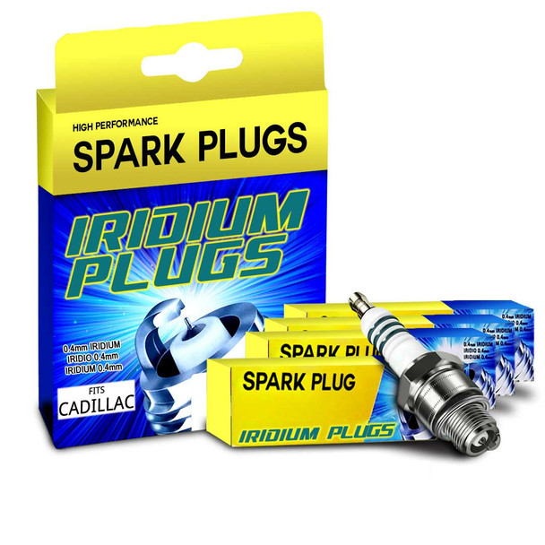 Iridium Performance Spark Plug Set for Cadillac