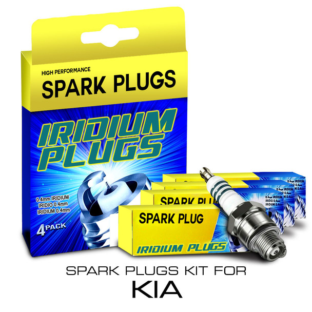 Iridium Performance Spark Plug Set for Kia