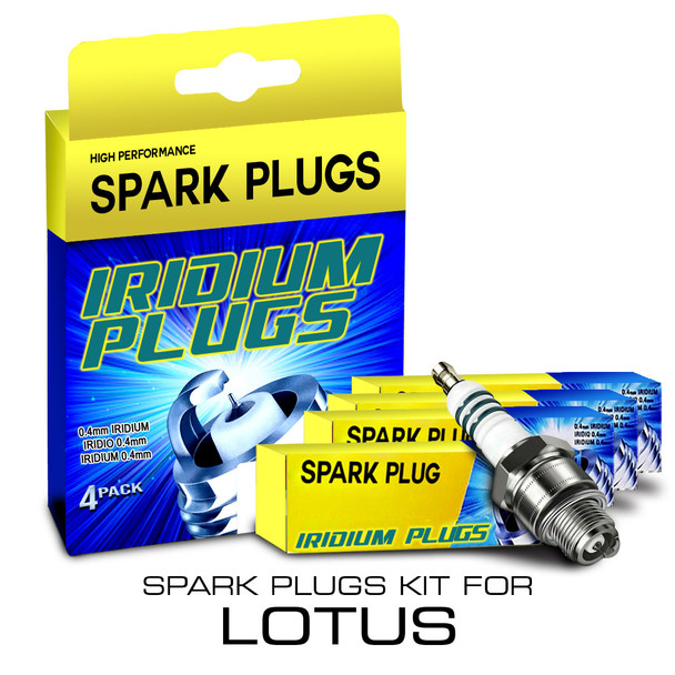 Iridium Performance Spark Plug Set for Lotus