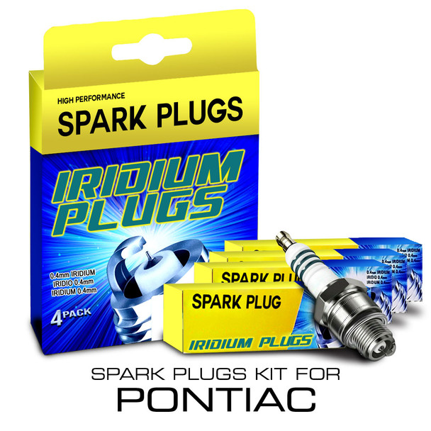 Iridium Performance Spark Plug Set for Pontiac