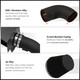 Performance Air Intake W/Heat Shield for Cadillac CTS-V (2009-2015) with 6.2 V8 Engine Black 