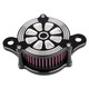 Air Cleaner Intake Filter Kit Octo Petal for Harley Touring Electra Road Glide