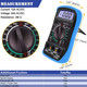 Digital Multimeter Voltmeter Ammeter Ohmmeter AC DC Tester