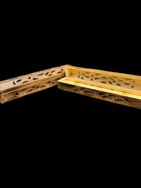 LIGHT BROWN INCENSE BOX IN120