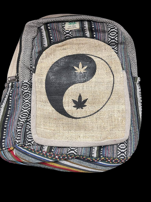 POT YIN YAN HEMP BACKPACK BP15