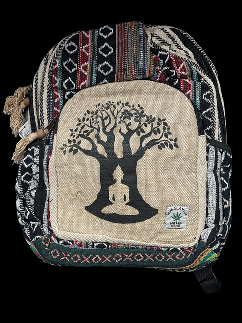 BUDDHA TREE HEMP BACKPACK BP18