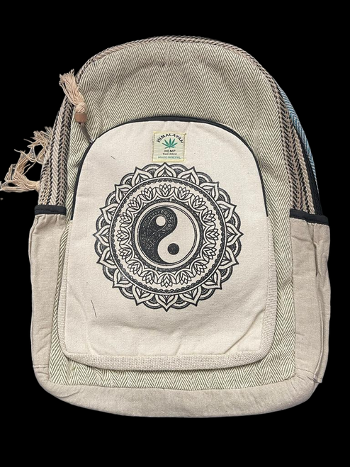 YING YANG HEMP BACKPACK BP06