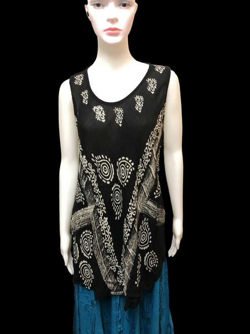 SPIRAL CIRCLE DESIGN SHIRT HGI71