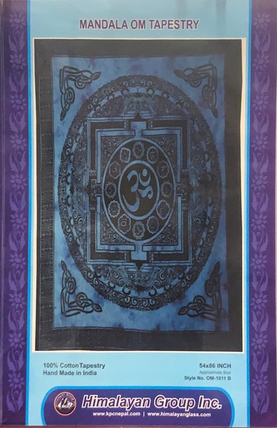 MANDALA OM MEDIUM TAPESTRY TP169