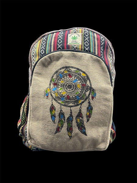 LARGE HEMP BACKPACK BP160