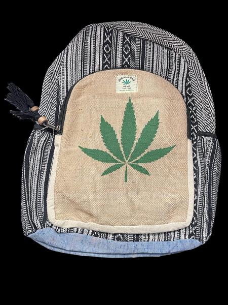 POT LEAF HEMP BACKPACK BP16