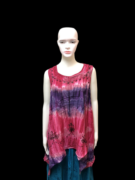 TIE DYE SHIRT WITH SWIRL DESIGN HGI85